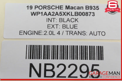 15-24 Porsche Macan 95B Rear Right Passenger Side Door Window Regulator Motor