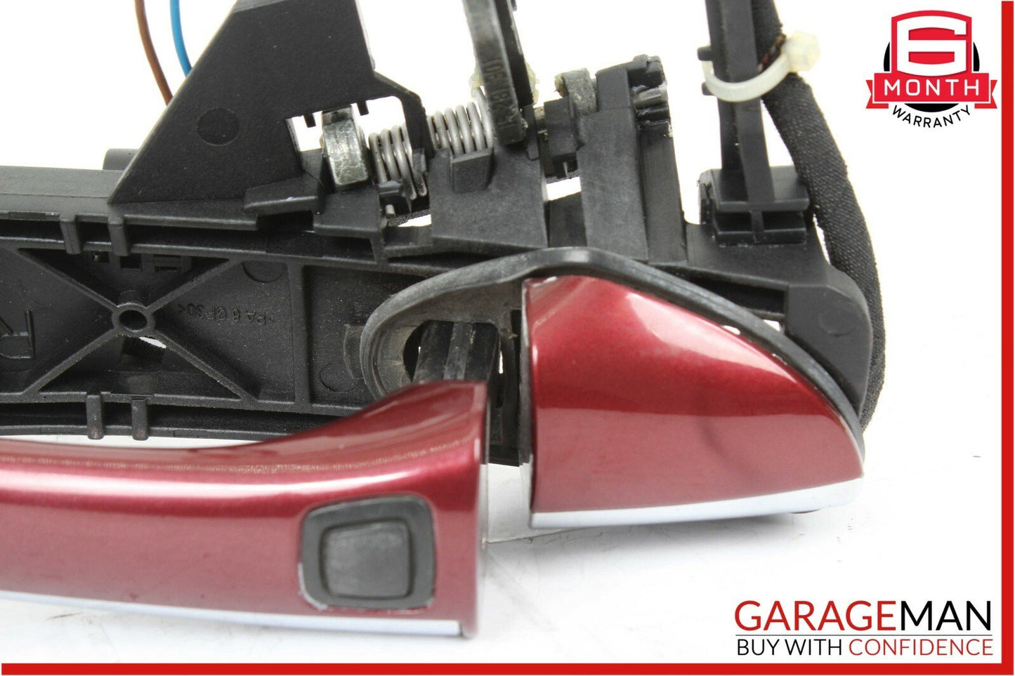 00-06 Mercedes W220 S430 Front Right Side Keyless Go Exterior Door Handle Red