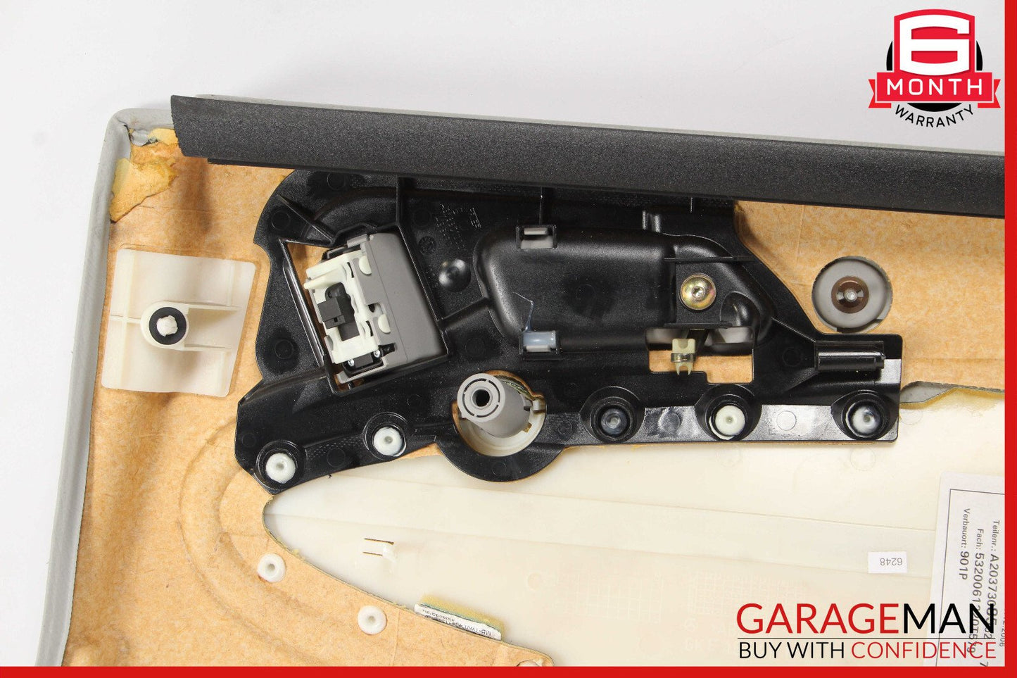 05-07 Mercedes W203 C230 C280 Interior Door Panel Rear Left Side OEM
