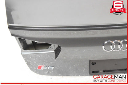 12-18 Audi S6 A6 Trunk Lid Panel Assembly OEM