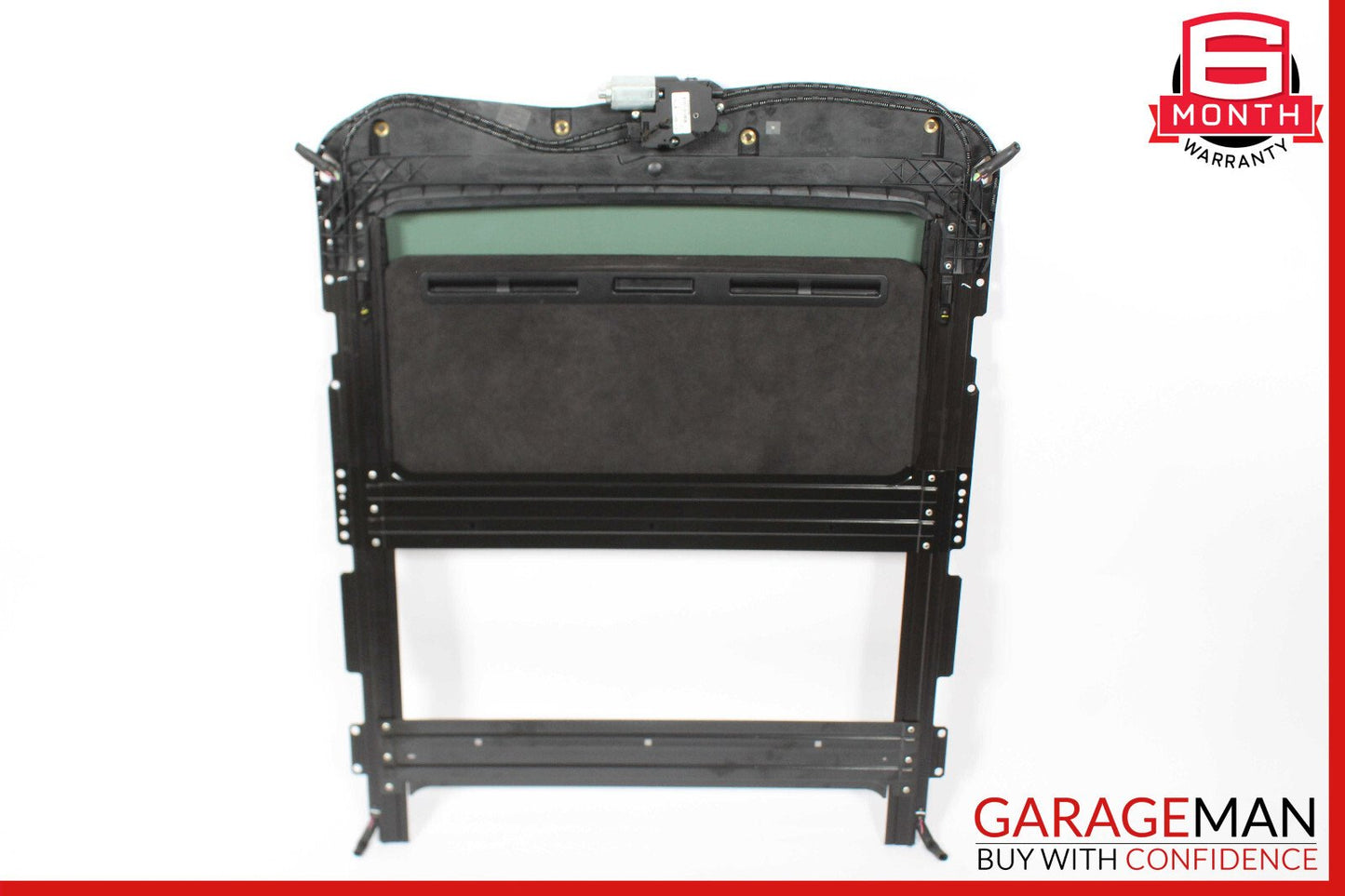 03-13 Maserati Quattroporte M139 Sunroof Guide Rail Frame Glass Track w/ Shade