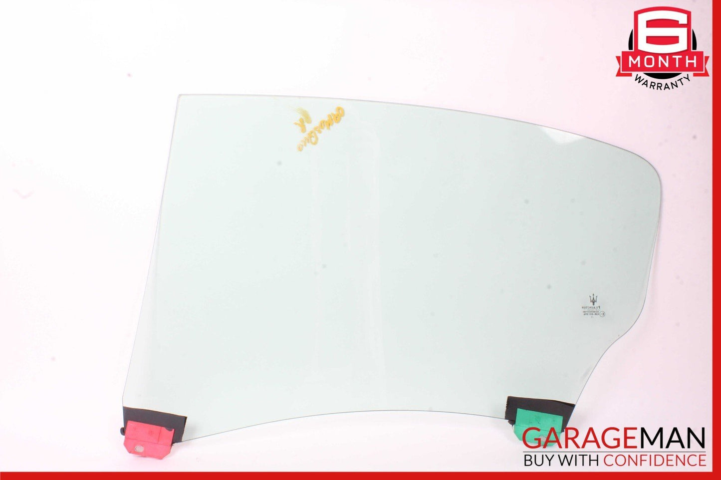 03-13 Maserati Quattroporte M139 Rear Right Side Door Window Glass OEM