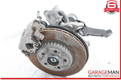 15-20 Mercedes W205 C300 Rear Left Spindle Knuckle Hub Shaft Rotor Disc Assy