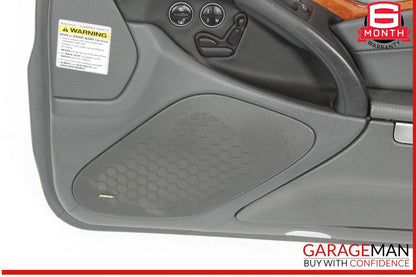 03-06 Mercedes R230 SL500 SL55 AMG Front Right Interior Door Panel Black OEM