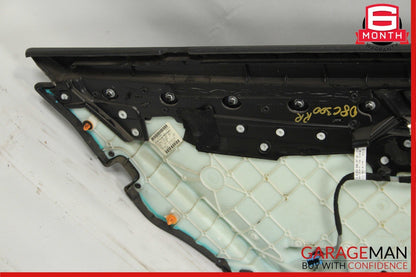 08-14 Mercedes W204 C300 Sedan Rear Right Interior Door Trim Panel Black