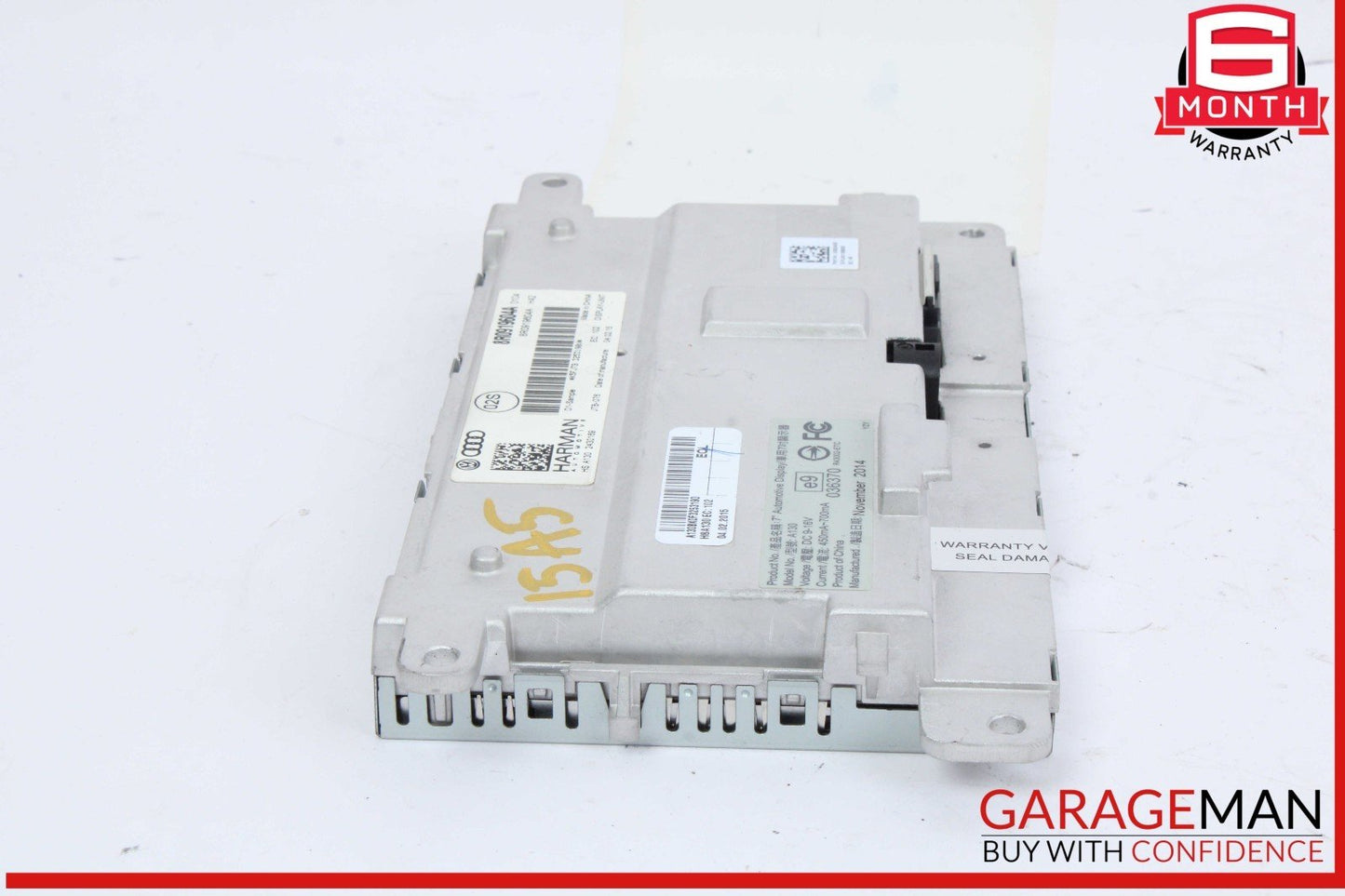 13-17 Audi A5 Q5 Front Dash Info GPS Audio Radio Media Display Screen Monitor