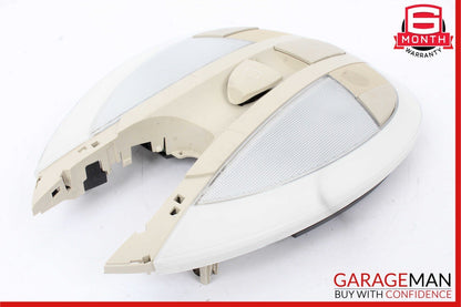 06-11 Mercedes W219 CLS500 Front Overhead Dome Light Sunroof Switch Beige OEM