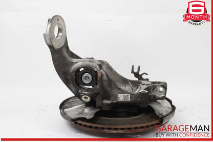 12-18 Audi A7 Rear Left Driver Side Spindle Knuckle Wheel Hub w/ Rotor Disc