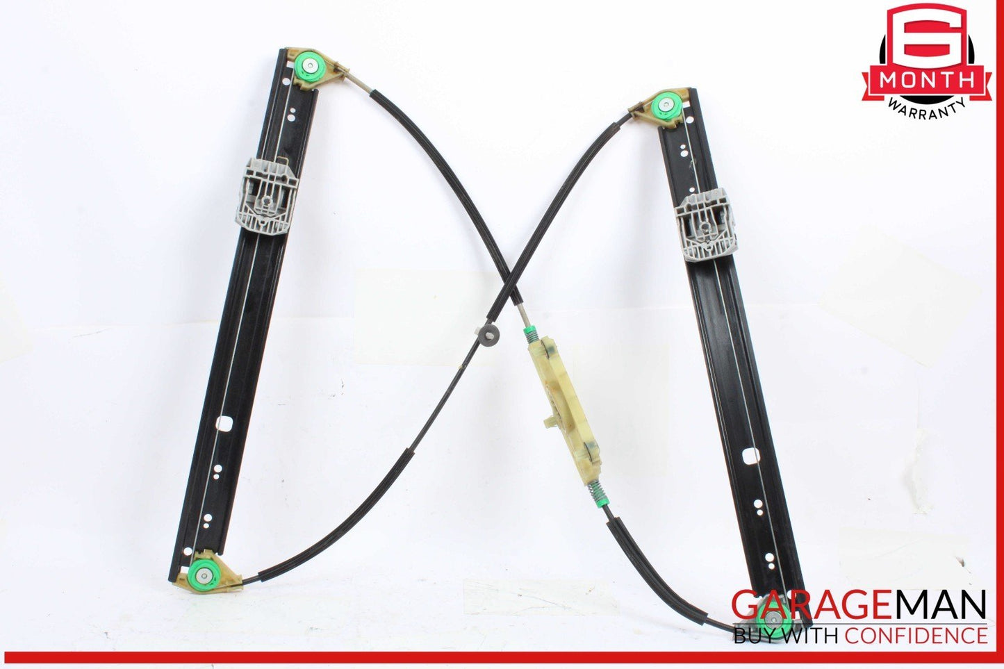 07-15 Audi Q7 Rear Left Driver Side Window Regulator 4L0839461A OEM