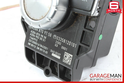 12-15 Mercedes C300 E400 GLK350 Console Head Unit Controller Knob Multi Switch