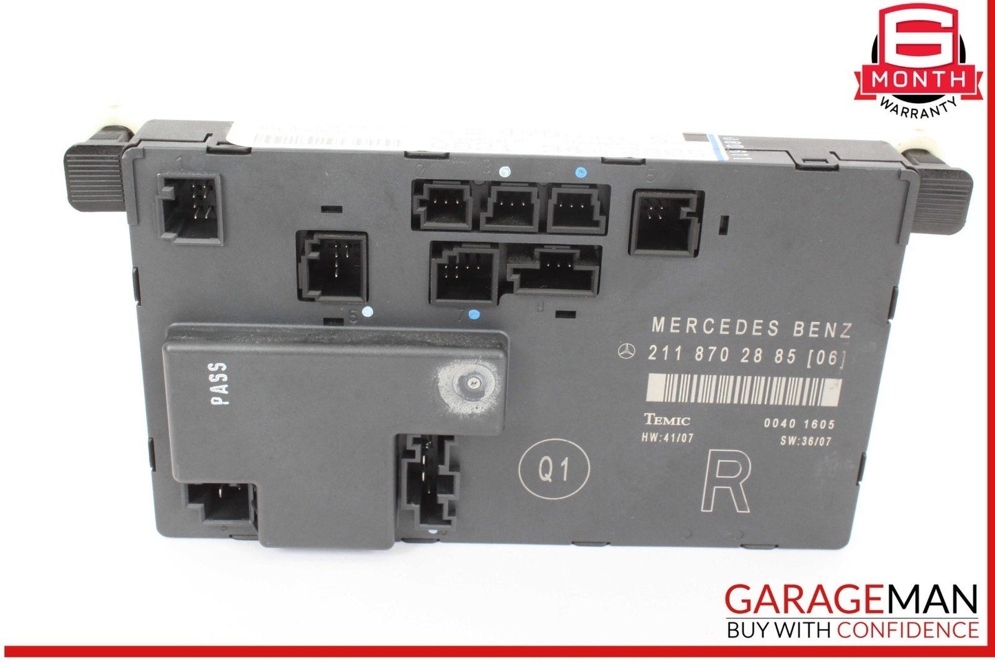 03-09 Mercedes W211 E550 E500 Front Right Passenger Door Control Module OEM