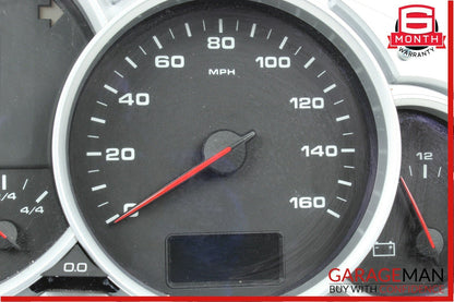 08-10 Porsche Cayenne 957 S GTS Speedometer Odometer Instrument Cluster Gauge