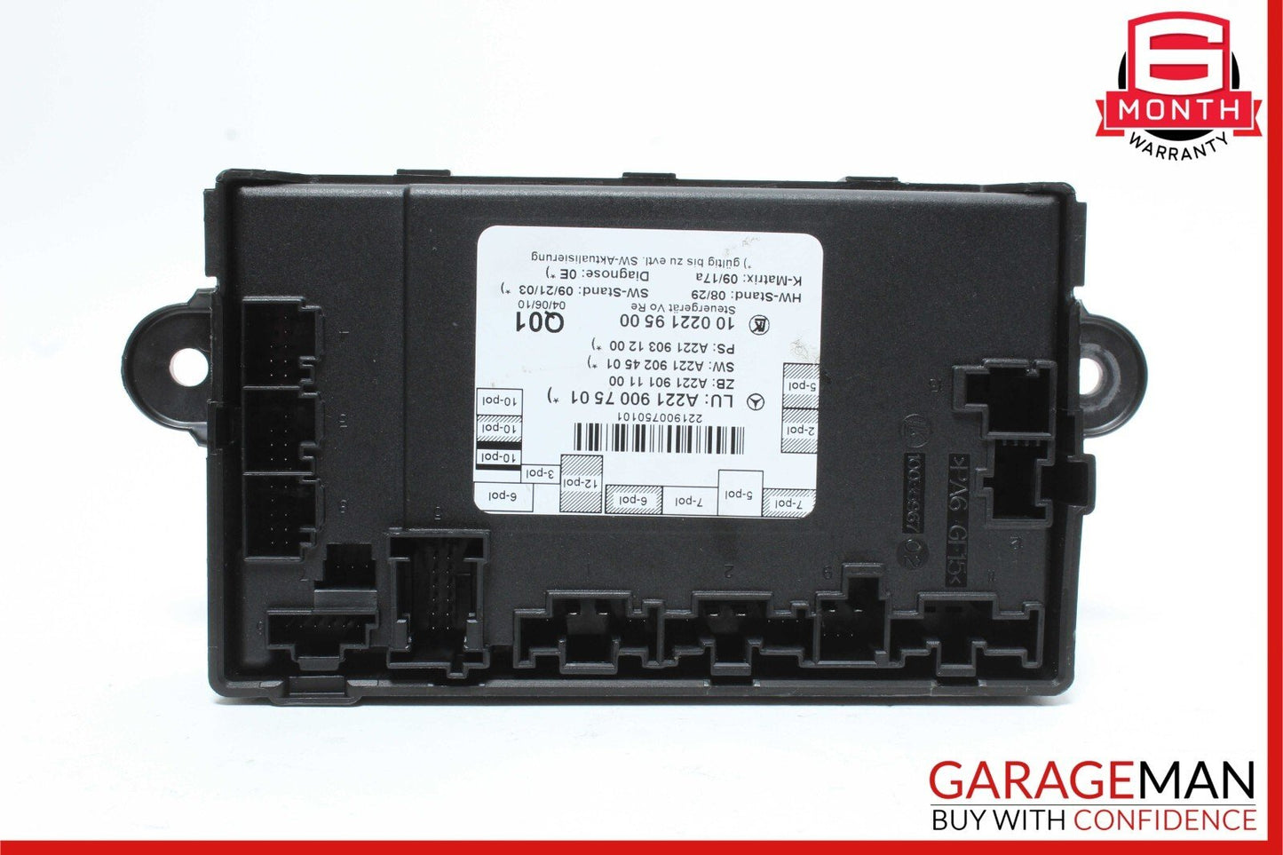 07-13 Mercedes W221 S550 S63 AMG Front Right Door Control Module 2219007501 OEM