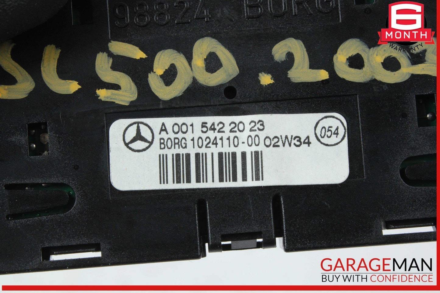 03-06 Mercedes R230 SL500 SL55 AMG Parktronic Warning Display Buzzer Front OEM
