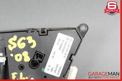 07-13 Mercedes W221 S63 CL63 Front Left Driver Seat Control Memory Switch OEM