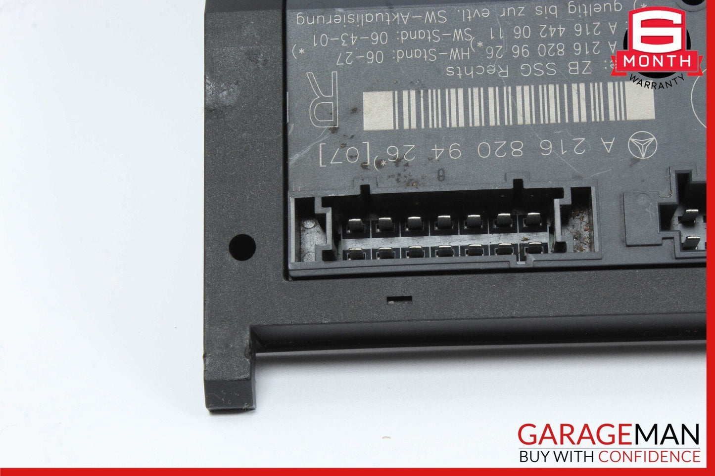 07-14 Mercedes W216 CL550 CL600 Front Right Seat Control Module 2168209426 OEM