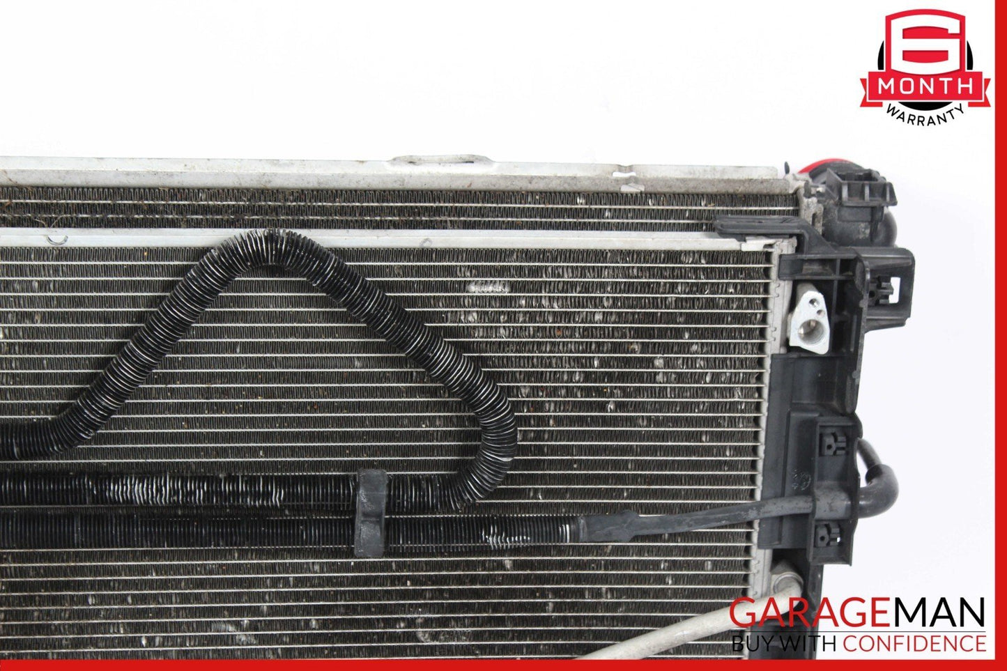 12-15 Mercedes R172 SLK250 1.8 Engine Cooling Radiator AC Air A/C Condenser Assy