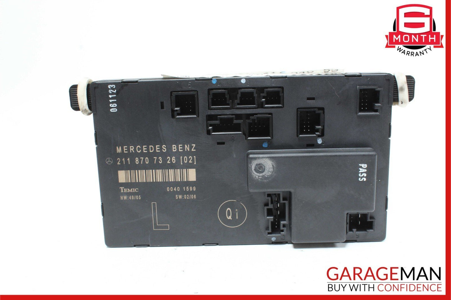 03-09 Mercedes W211 E350 E320 E63 AMG Front Left Side Door Controller Module OEM