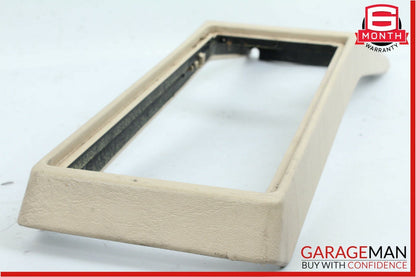 90-02 Mercedes R129 SL500 Upper Center Console Trim Beige OEM