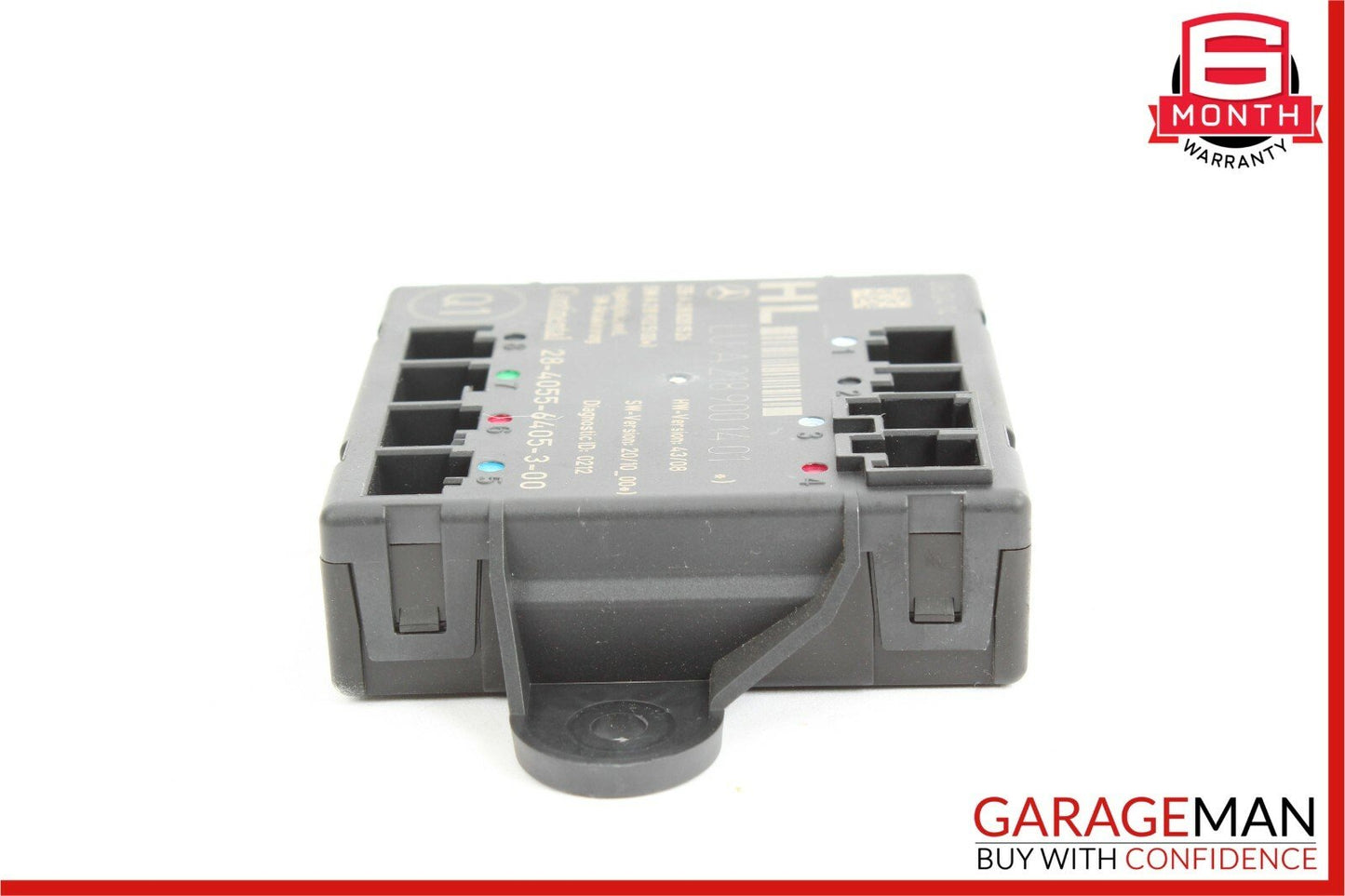 08-15 Mercedes W204 C250 Rear Left Driver Side Door Control Module Q1 OEM