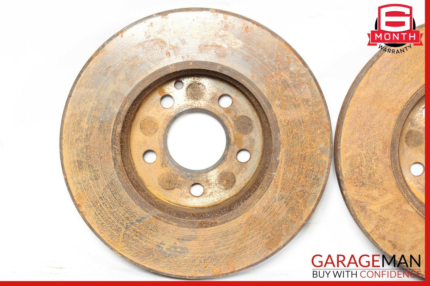03-09 Mercedes W211 E320 E350 E550 Complete Brake Rotor Rotors Disc Set OEM