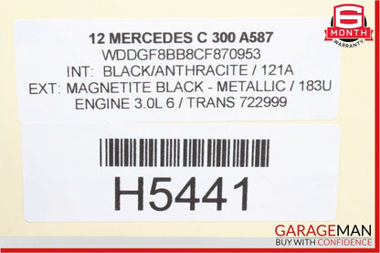 08-14 Mercedes C250 C300 Front Right Side Seat Adjust Controller Switch Module