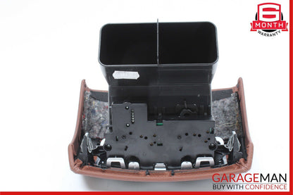 07-14 Mercedes W216 CL550 Rear Center Console AC A/C Air Vent Trim Cover Red