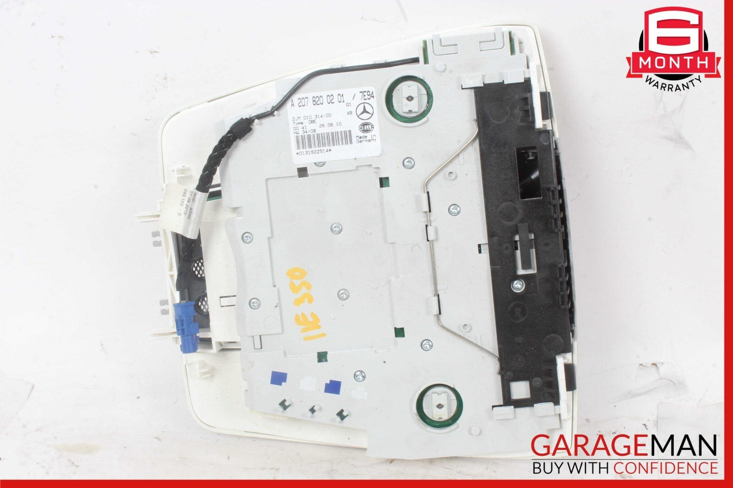 11-16 Mercedes W207 E350 E550 Overhead Reading Map Dome Light Lamp OEM