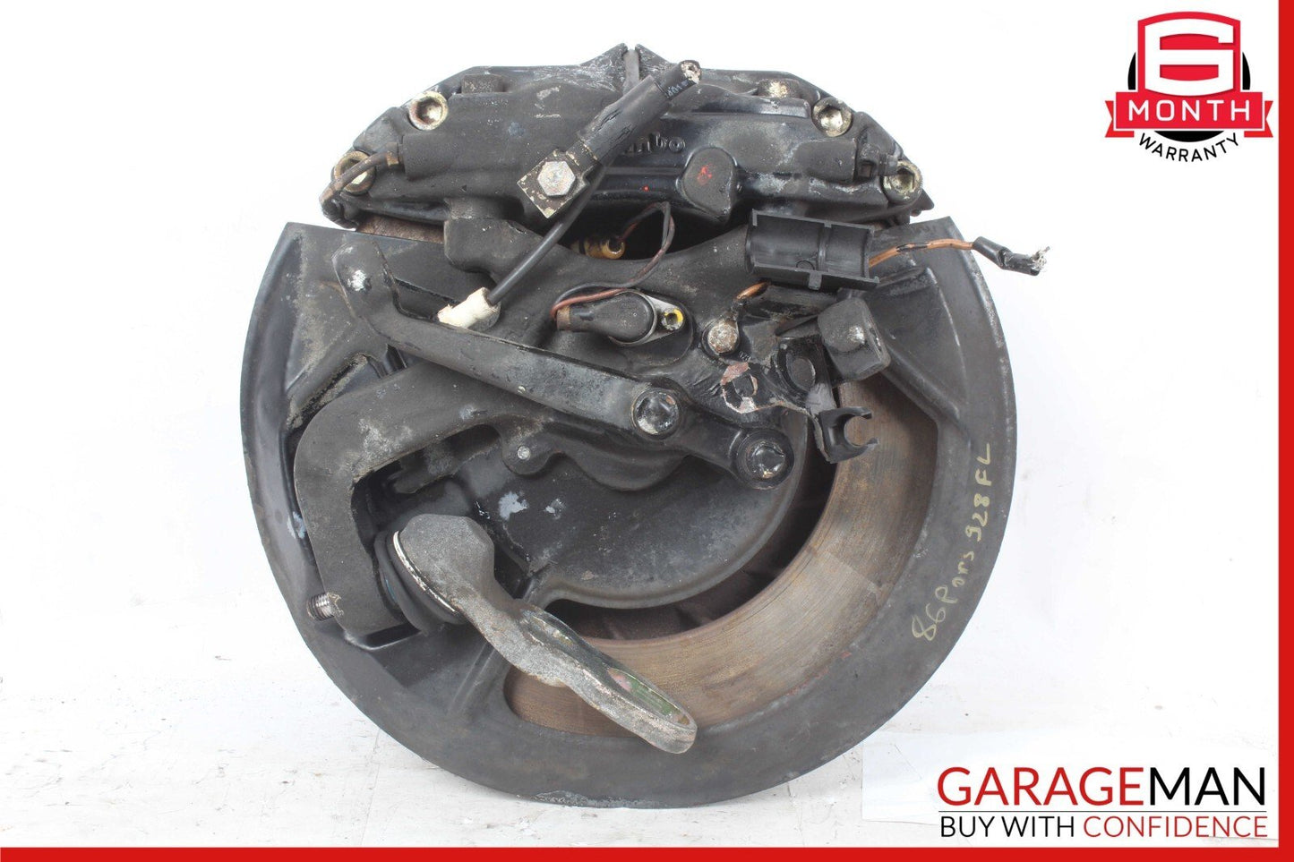 78-86 Porsche 928 Front Left Steering Knuckle Spindle Hub Assembly OEM