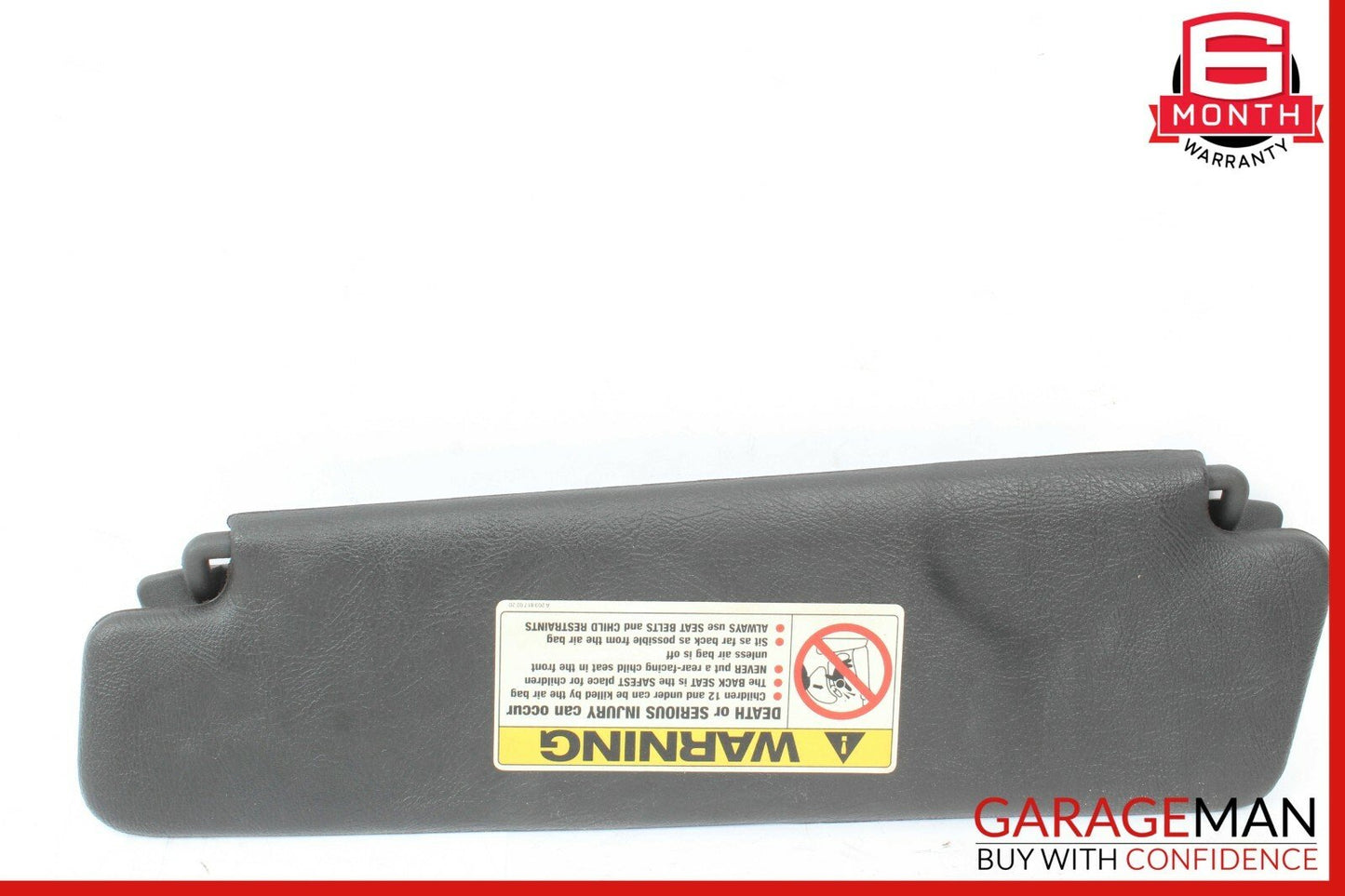 97-04 Mercedes R170 SLK230 SLK320 Front Right Sunvisor Sun Visor Sunshade Black