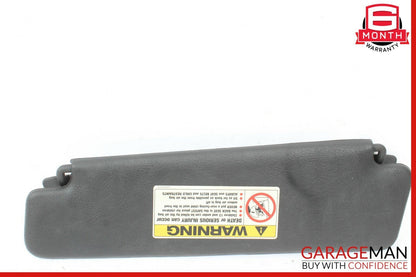 97-04 Mercedes R170 SLK230 SLK320 Front Right Sunvisor Sun Visor Sunshade Black