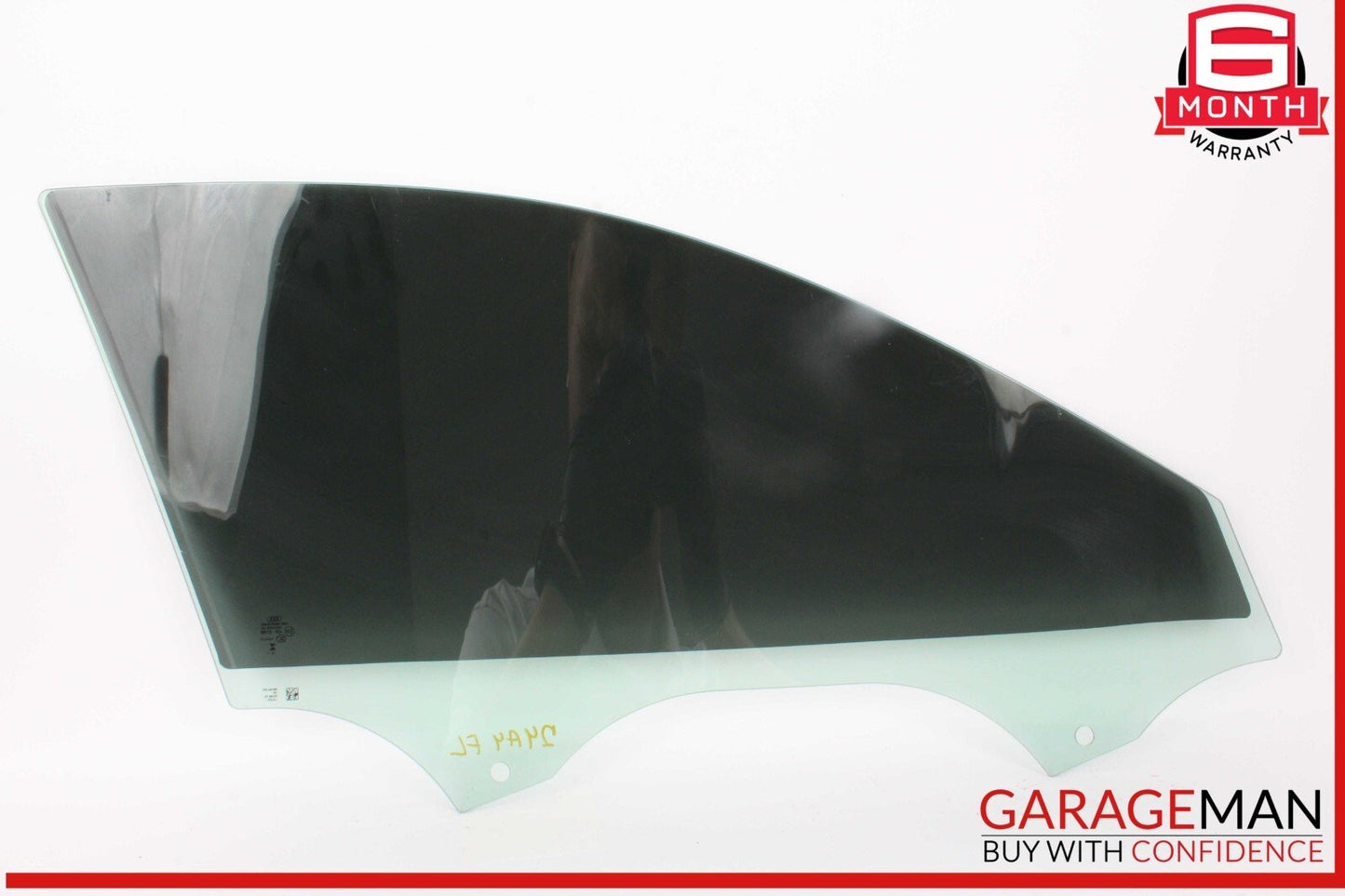 17-24 Audi A4 Front Left Driver Side Door Window Glass 8W0845201C OEM