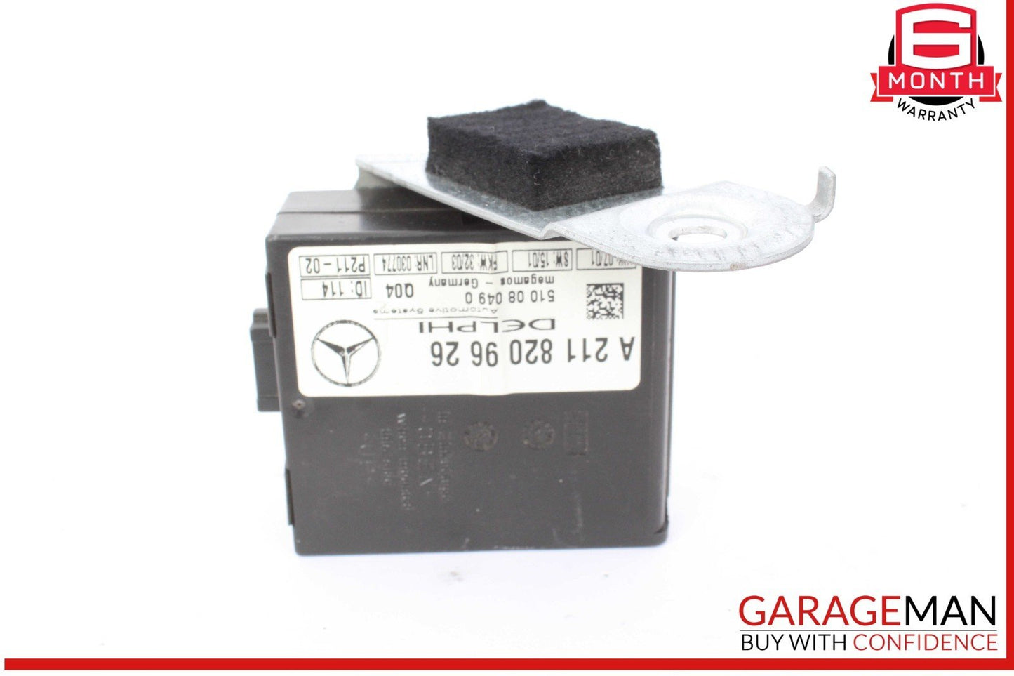 00-12 Mercedes W220 S55 AMG C230 CLK500 Anti Theft Alarm Module 2118209126
