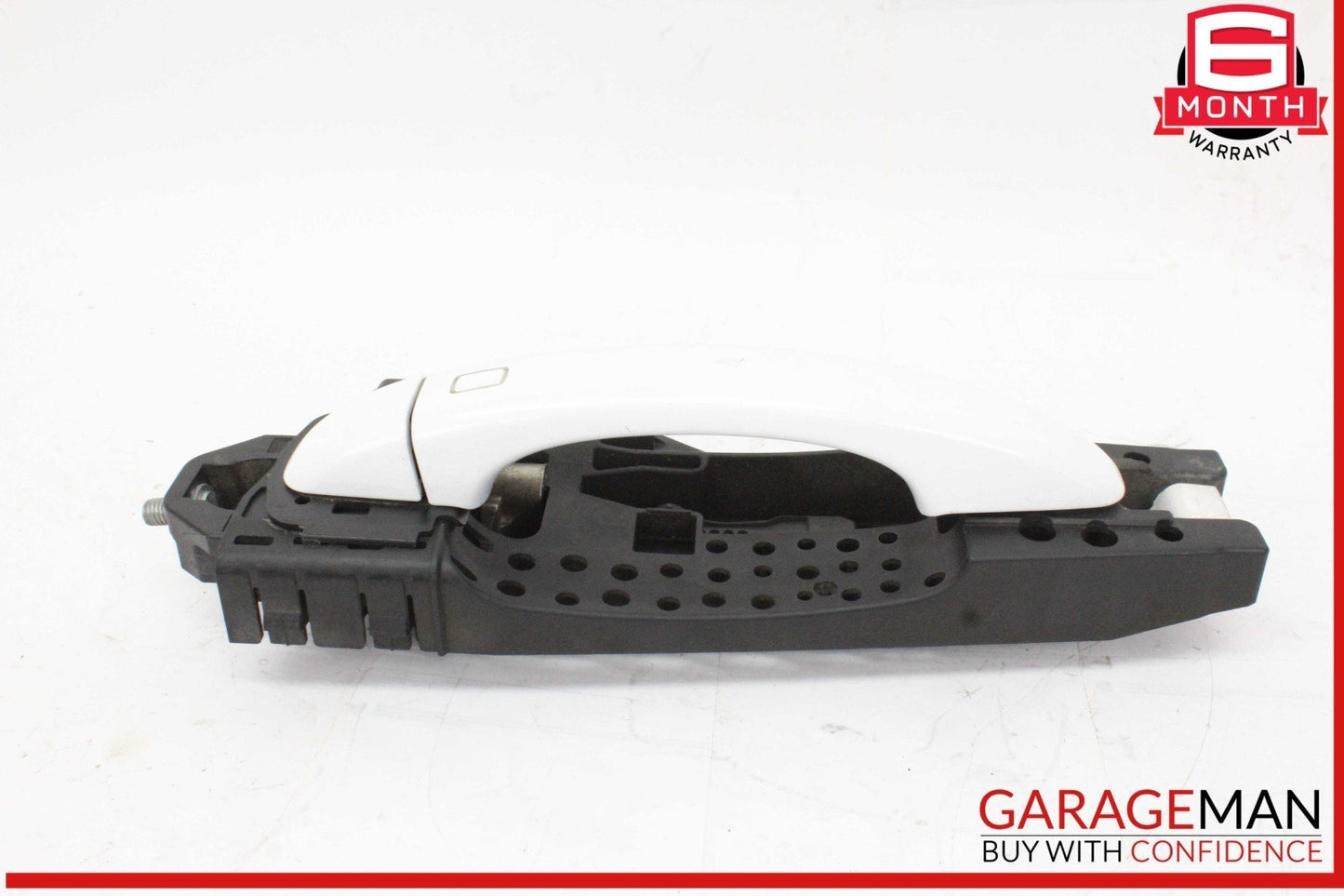 09-16 Audi A4 A5 Rear Left Driver Side Exterior Door Handle White 8T0837885A OEM