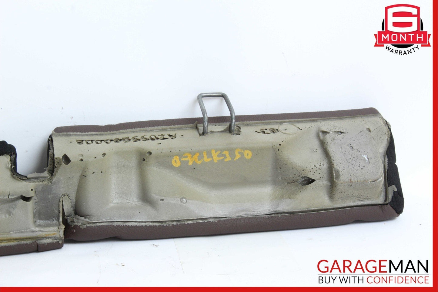 03-09 Mercedes W209 CLK350 Rear Seat Cushion Bolster Lower Bottom Spacer Brown