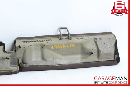 03-09 Mercedes W209 CLK350 Rear Seat Cushion Bolster Lower Bottom Spacer Brown