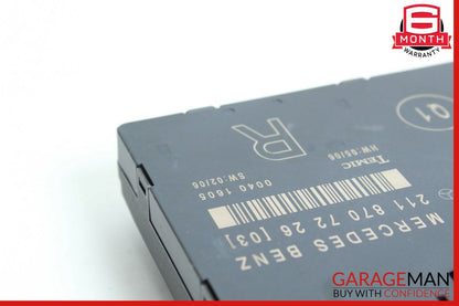 03-09 Mercedes W211 E350 E550 Front Right Passenger Door Controller Module OEM