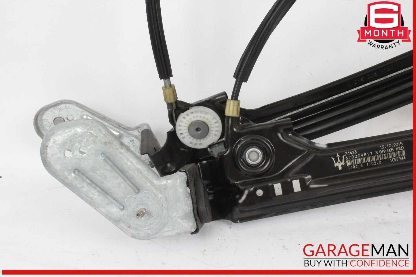 14-22 Maserati Quattroporte Rear Right Side Window Regulator Motor OEM