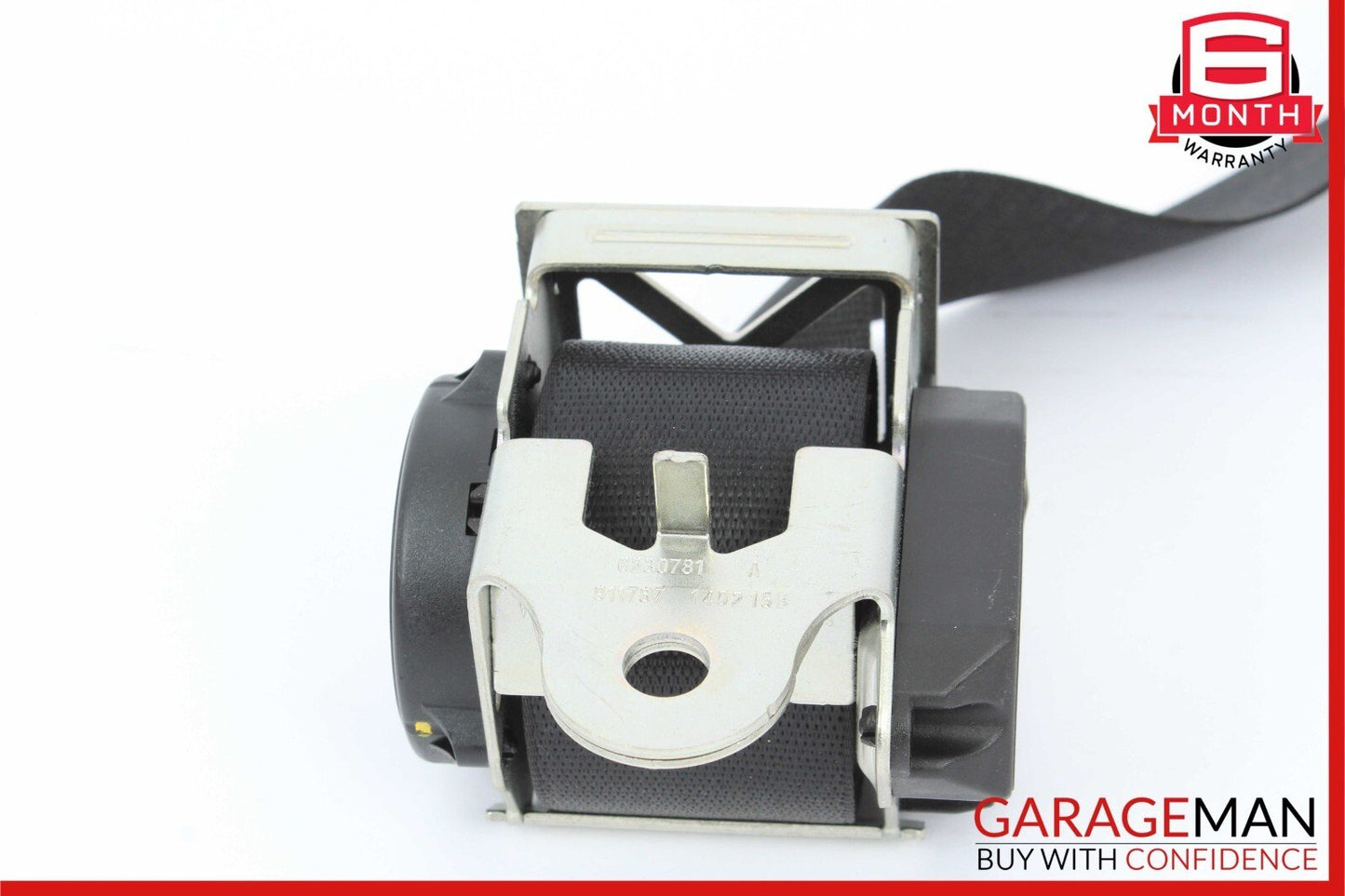 14-17 Maserati Ghibli Rear Left / Right Side Seatbelt Seat Belt Retractor Black