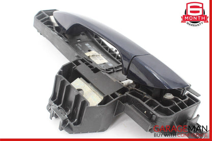 08-14 Mercedes W204 C300 Rear Left Driver Side Exterior Door Handle Blue OEM