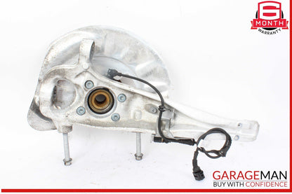 11-18 Porsche Cayenne 958 Front Left Side Spindle Knuckle Wheel Hub OEM