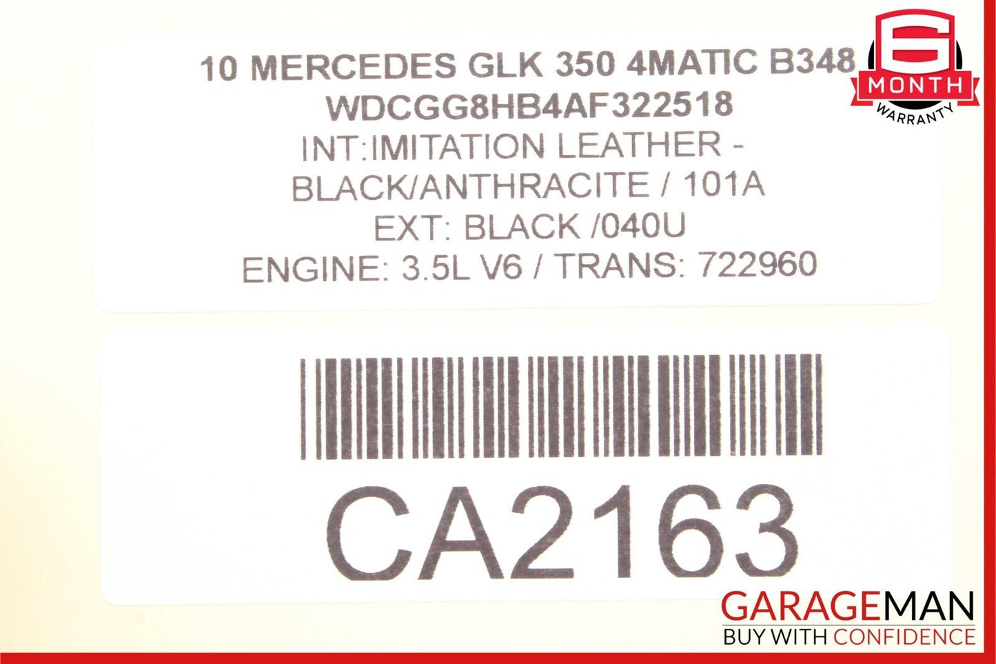 08-18 Mercedes W204 C300 C350 GLK350 Rear Right Side Door Control Module Unit