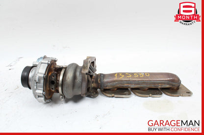 11-14 Mercedes W221 S550 Left Turbocharger Turbo Charger Manifold OEM