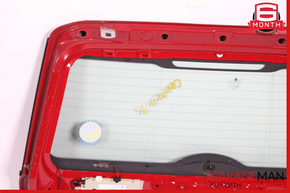 05-13 Mini Cooper Rear Trunk Lid Hatch Tailgate 41002752015 OEM Red