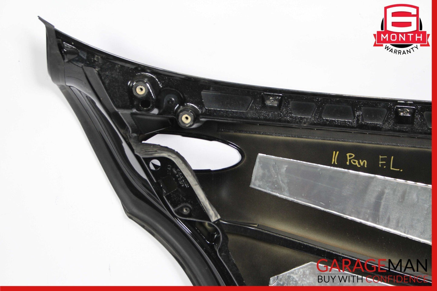 10-16 Porsche Panamera 970 Rear Left Side Exterior Door Shell Frame Black
