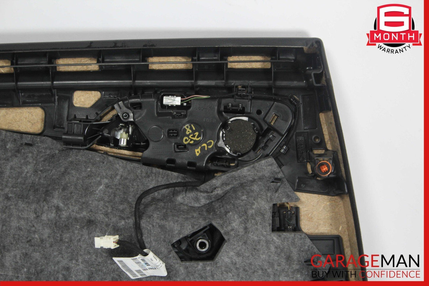 14-18 Mercedes W117 CLA250 Rear Right Side Interior Door Trim Panel Anthracite