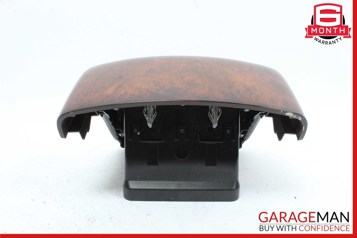07-13 Mercedes W221 S550 Rear Center Console A/C Air Vent Trim Climate Control