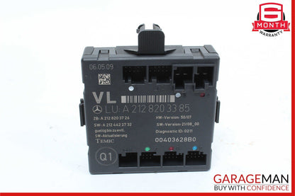 08-18 Mercedes W212 E350 E400 SLK350 Front Left Side Door Control Module OEM
