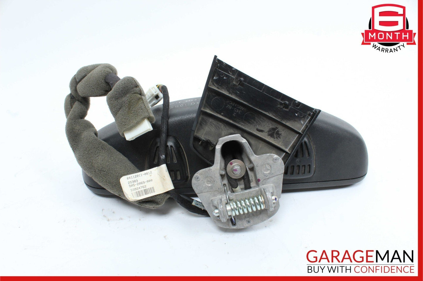 10-16 Mercedes W212 E350 E400 C300 Interior Rear View Mirror Black 2048104217