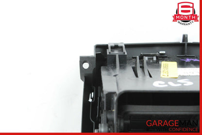 06-11 Mercedes W219 CLS63 AMG Rear Seat AC A/C Control Air Vent Trim Panel